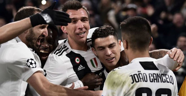  尤文图斯锁定欧冠席位，提前三轮晋级  